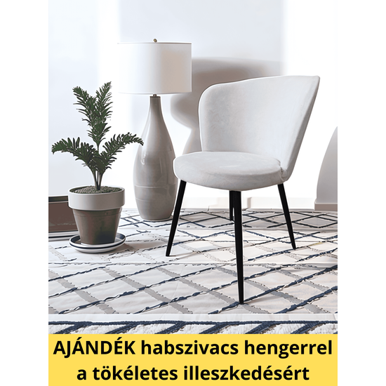 SzékHuzat JYSK RISSKOV étkezőszékre (halványszürke)